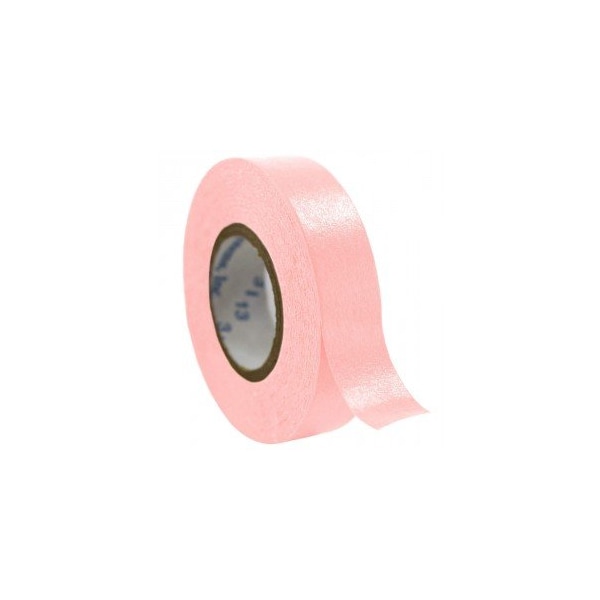 Time Tape, 1" Core, 1/2" Wide, Pink, 6/cs, 6PK